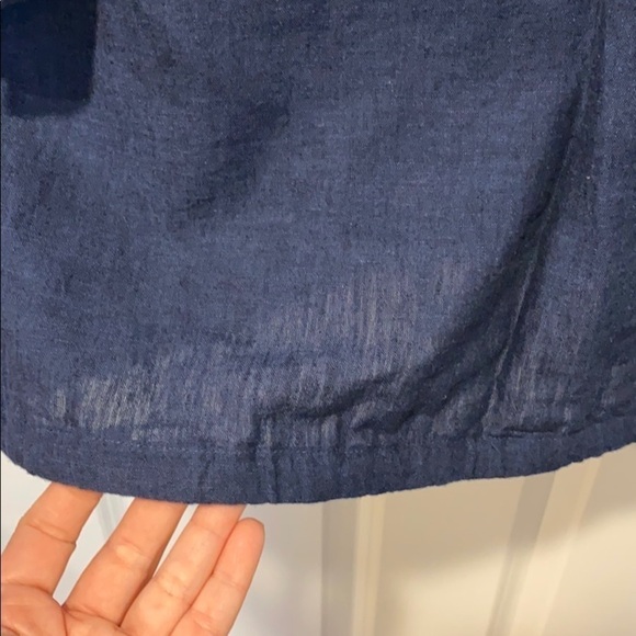Liz Clairbone Oversized Linen Blend Shirt Jacket - Picture 8 of 12